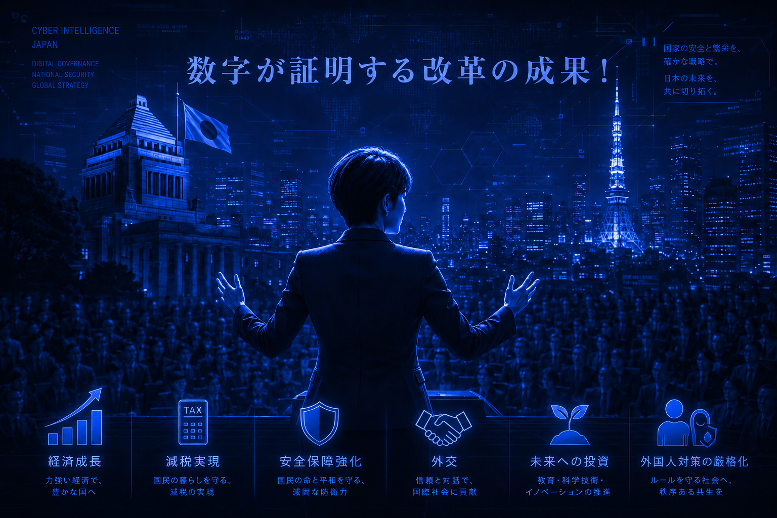 高市政権9ヶ月の真実：批判を覆す「結果100％」の衝撃的な中身
