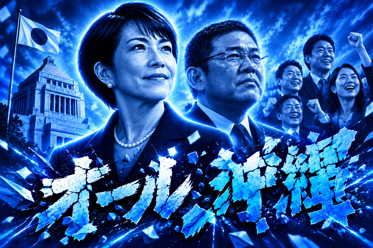 オール沖縄が崩壊!古謝が高市イズムで圧勝 高市政権が大躍進へ!