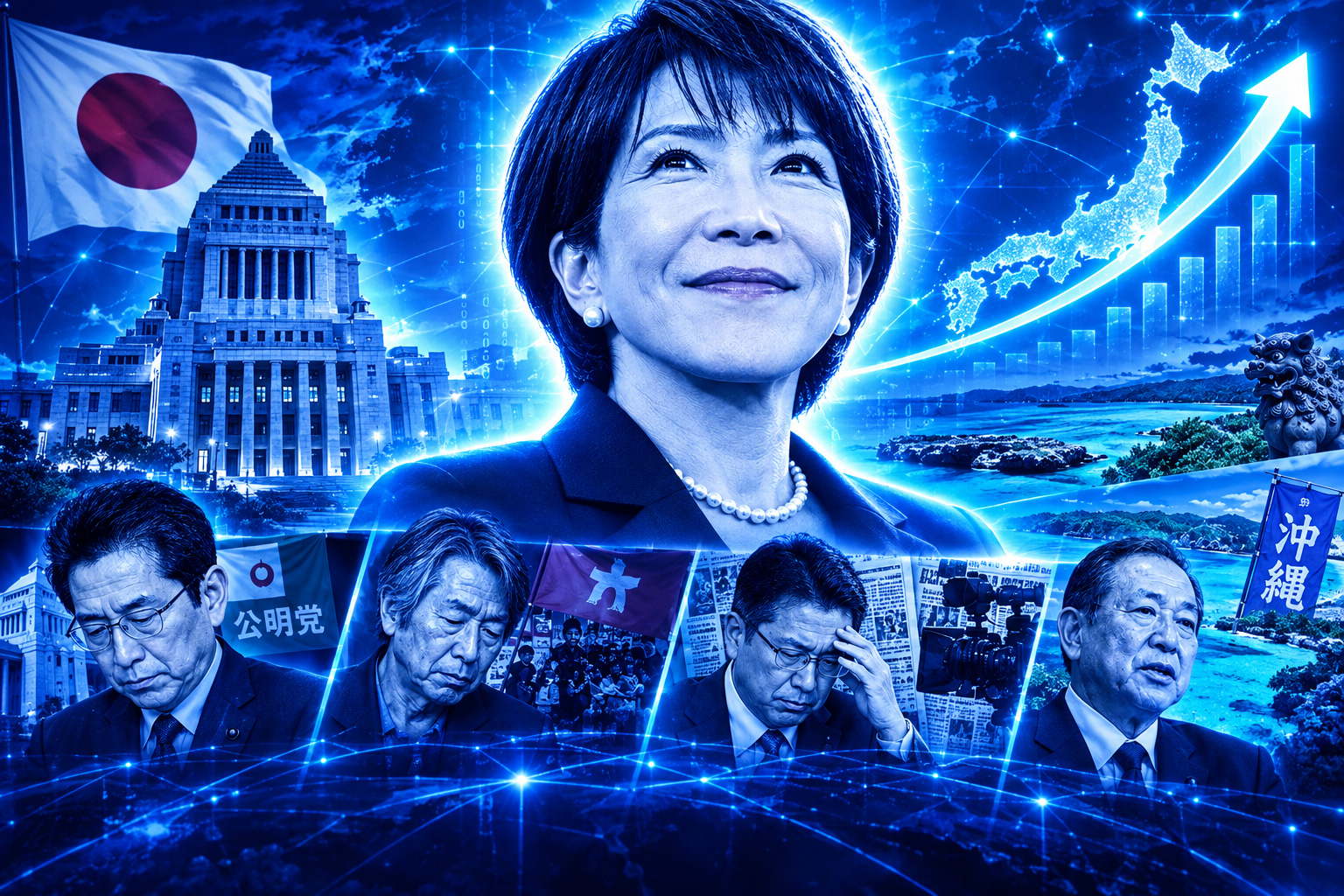 日本を激変させた高市効果 公明離脱・左翼没落・マスコミの凋落・沖縄保守化の衝撃!!